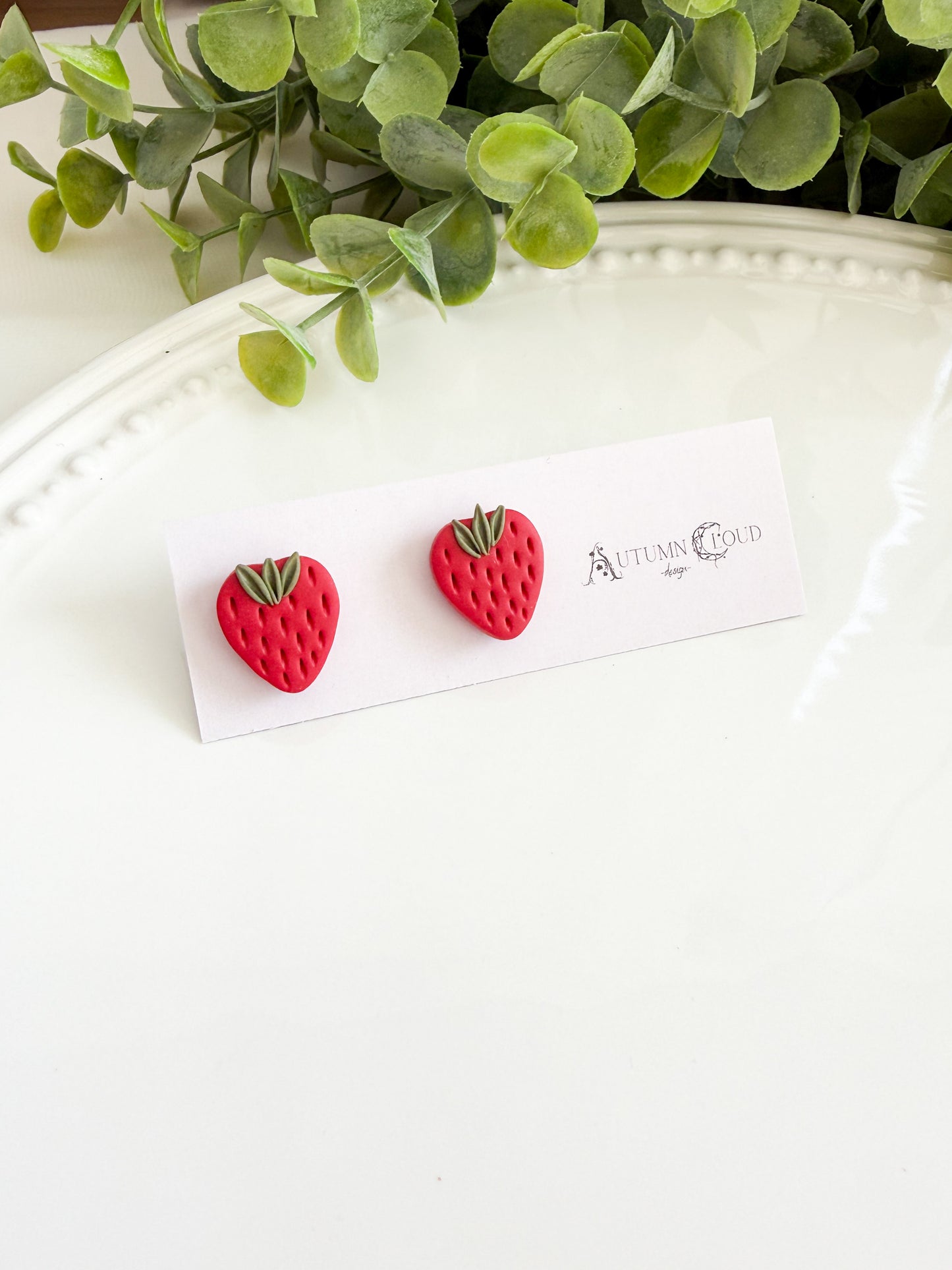 Strawberry Studs