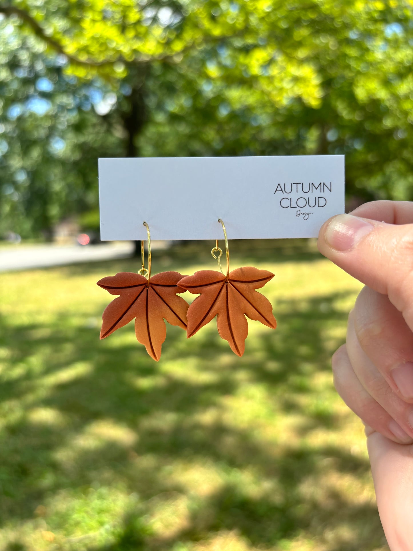 Maple Leaf Hoops