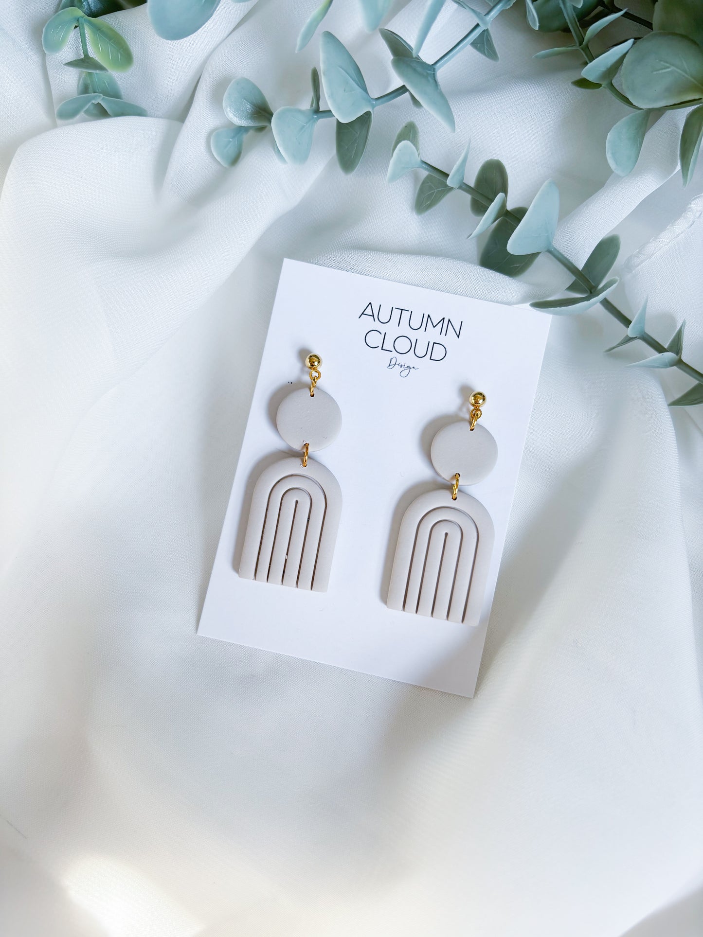 Off White Arch Dangles