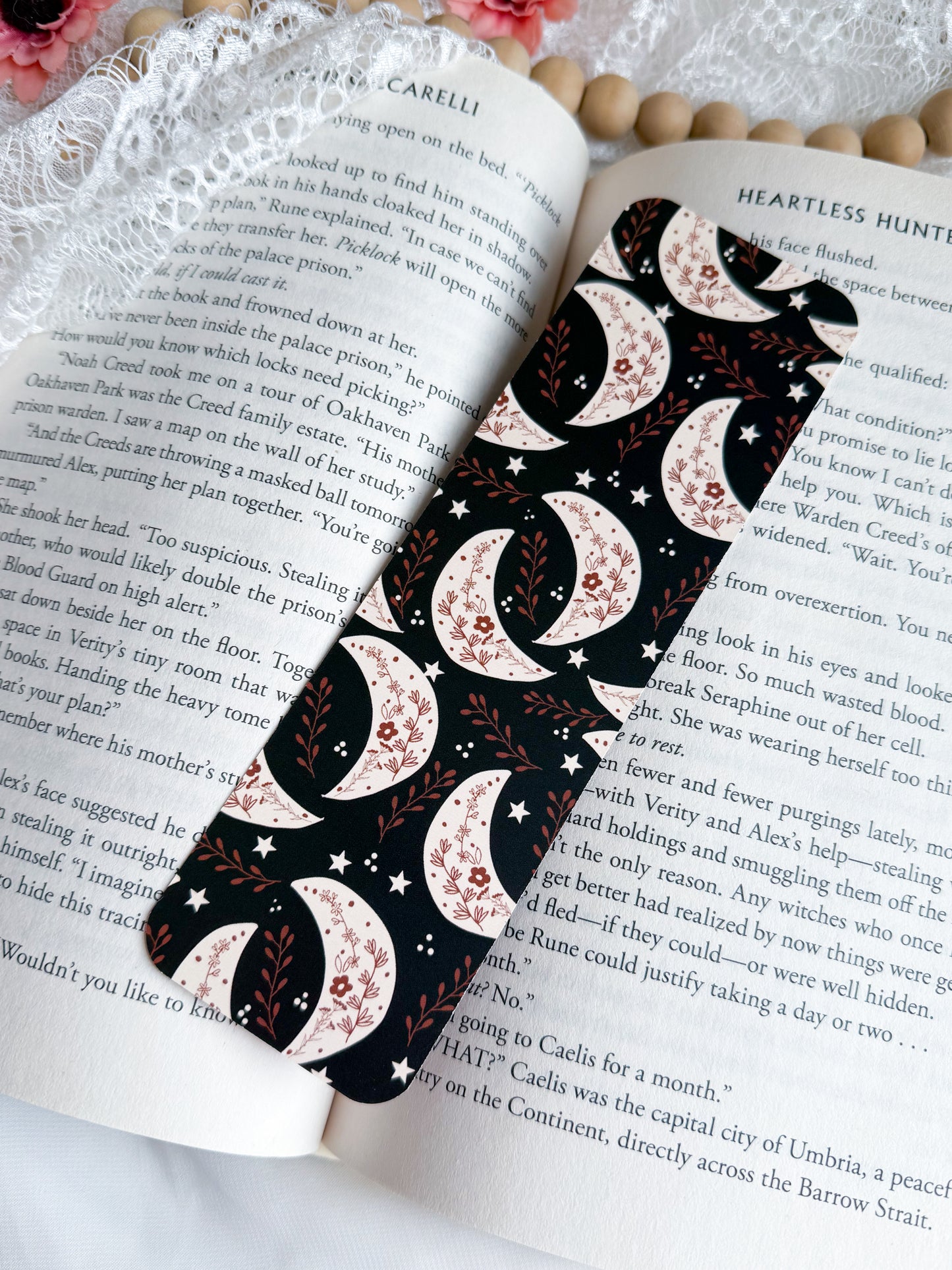 Boho Moons Bookmarks