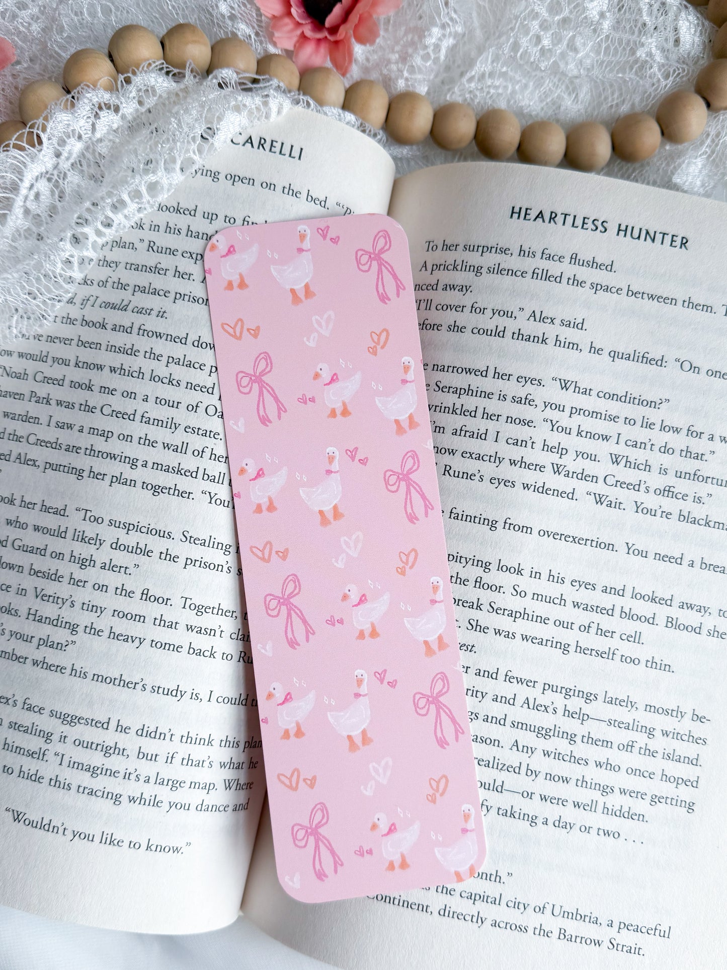 Coquette Geese Bookmark