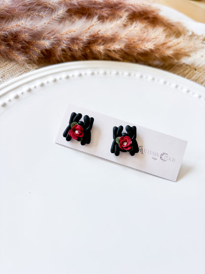 Oversized Spider Stud Earrings