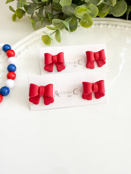 4th of July Stud Earrings