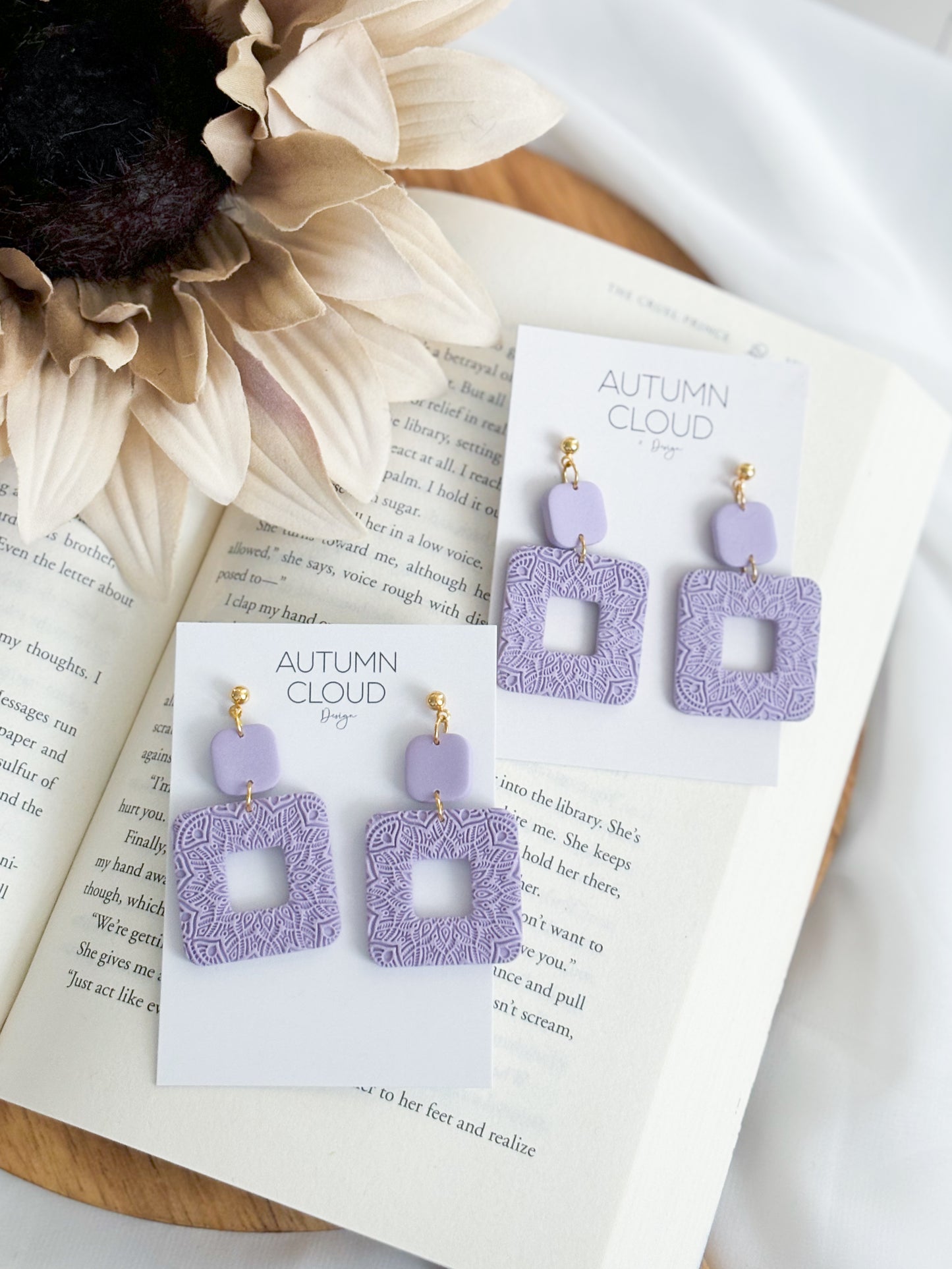 Square Cut Out Dangles