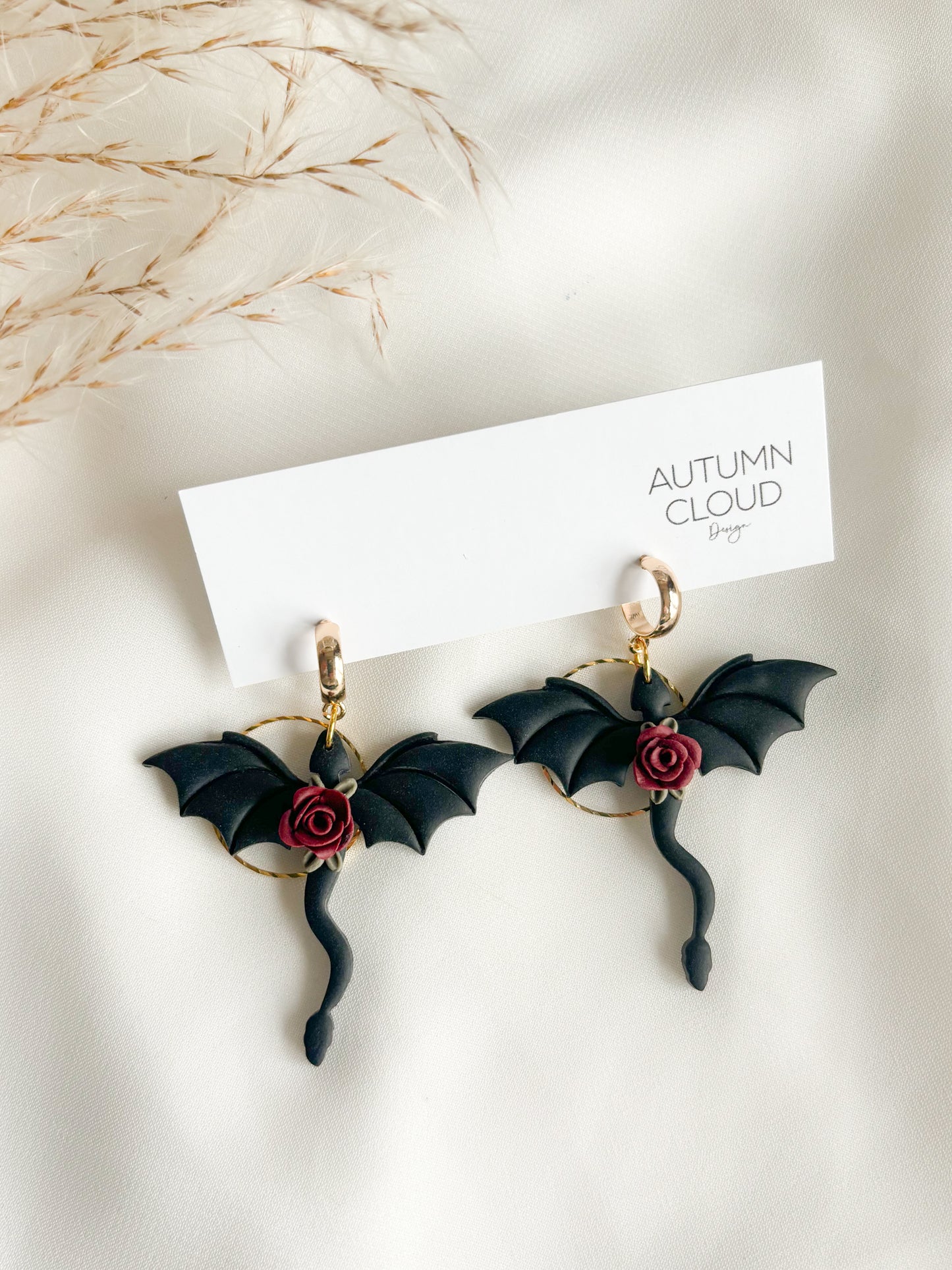 Dragon Dangle Earrings