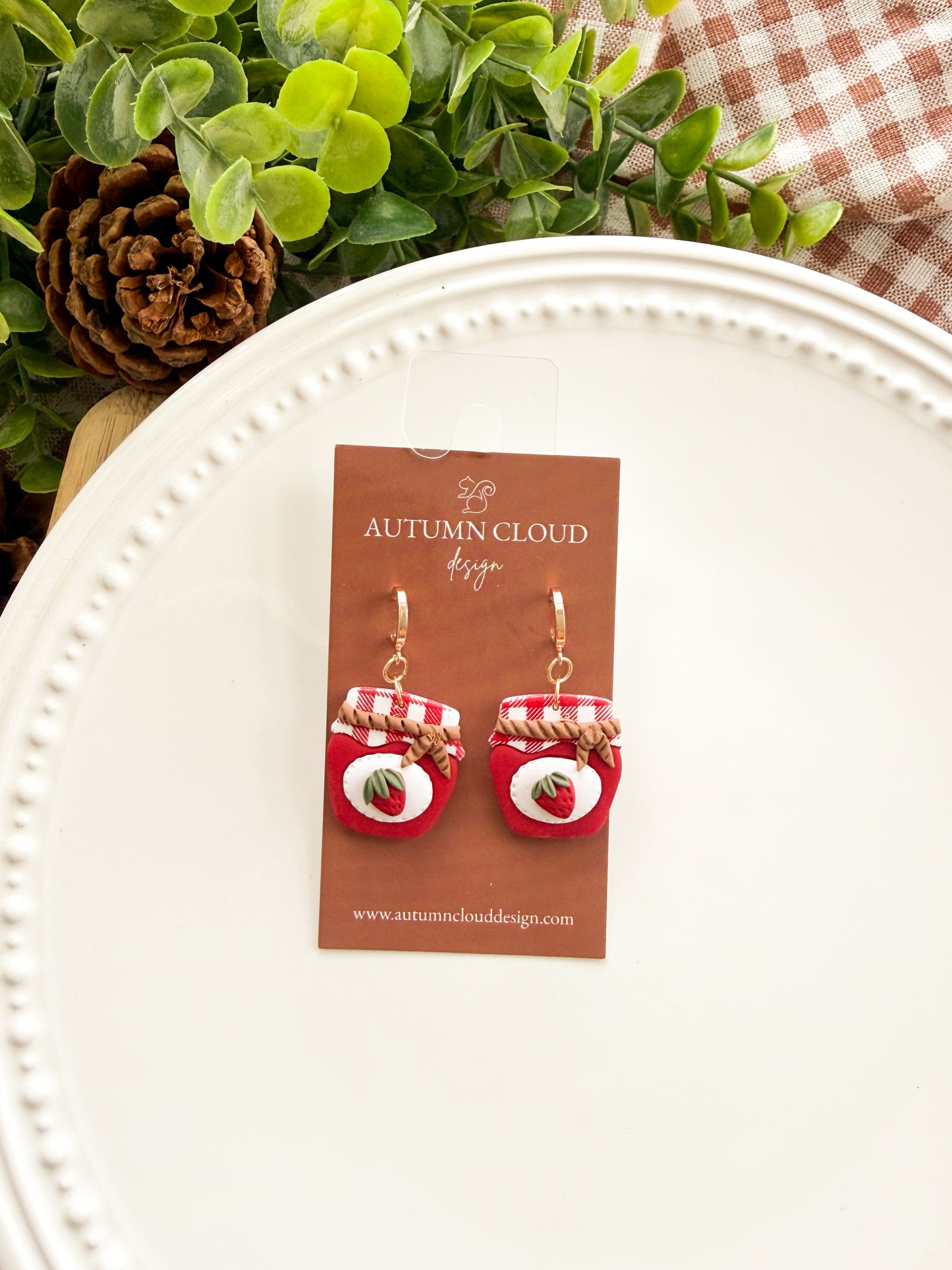 Strawberry Jam Dangles