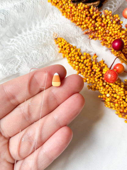 Tiny Candy Corn Stud Earrings