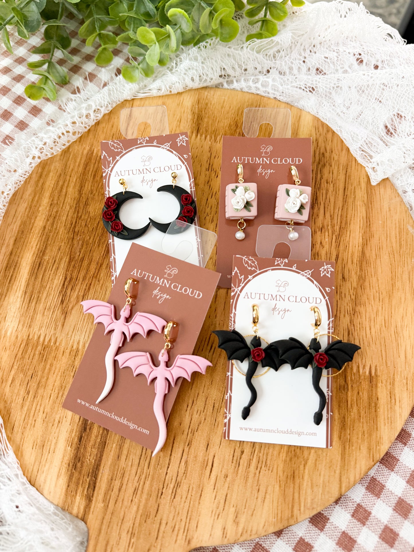 Various Polymer Clay Earrings