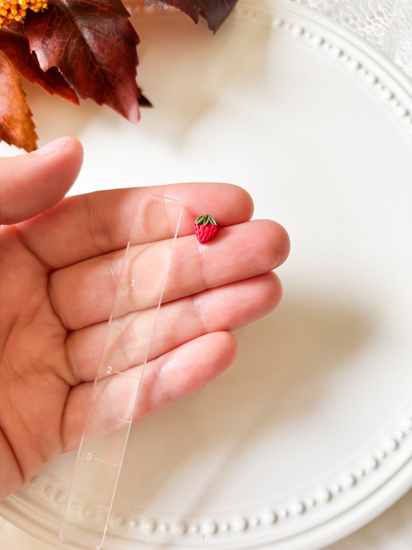 Tiny Strawberry Studs