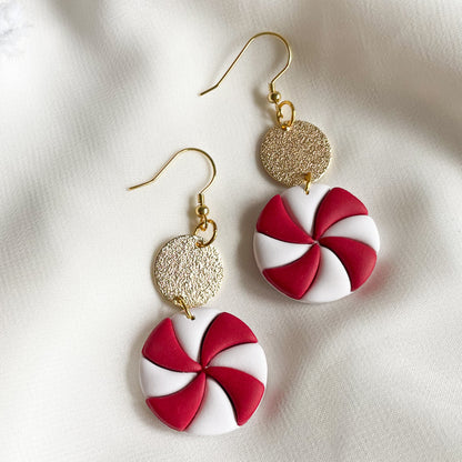 Peppermint Dangle Earrings