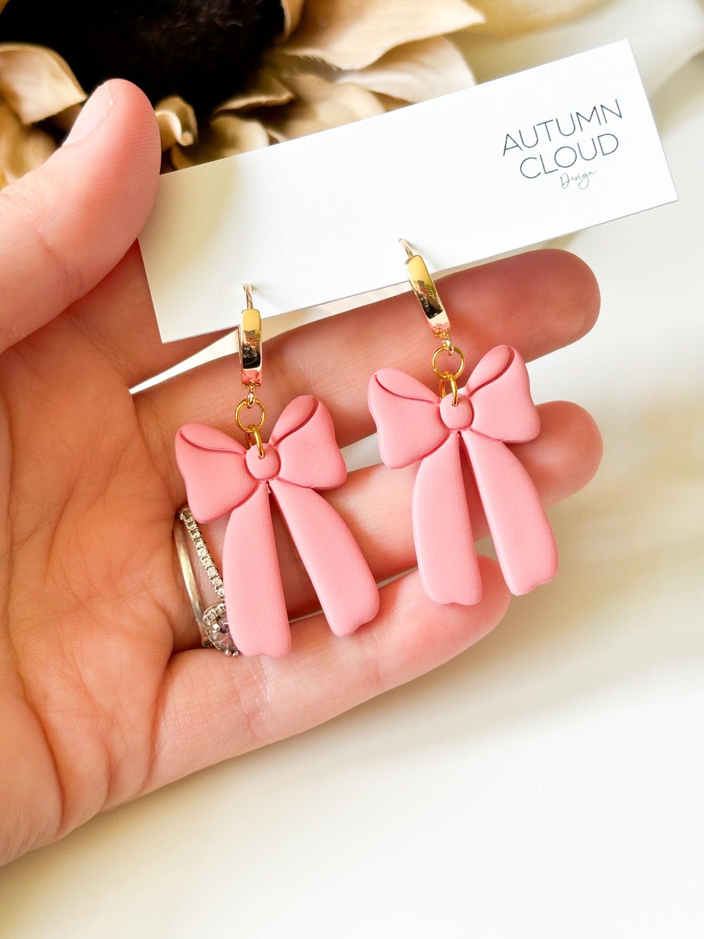 Pink Simple Bows