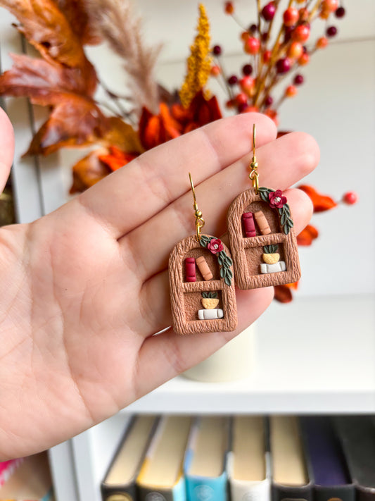 BookShelf Earrings