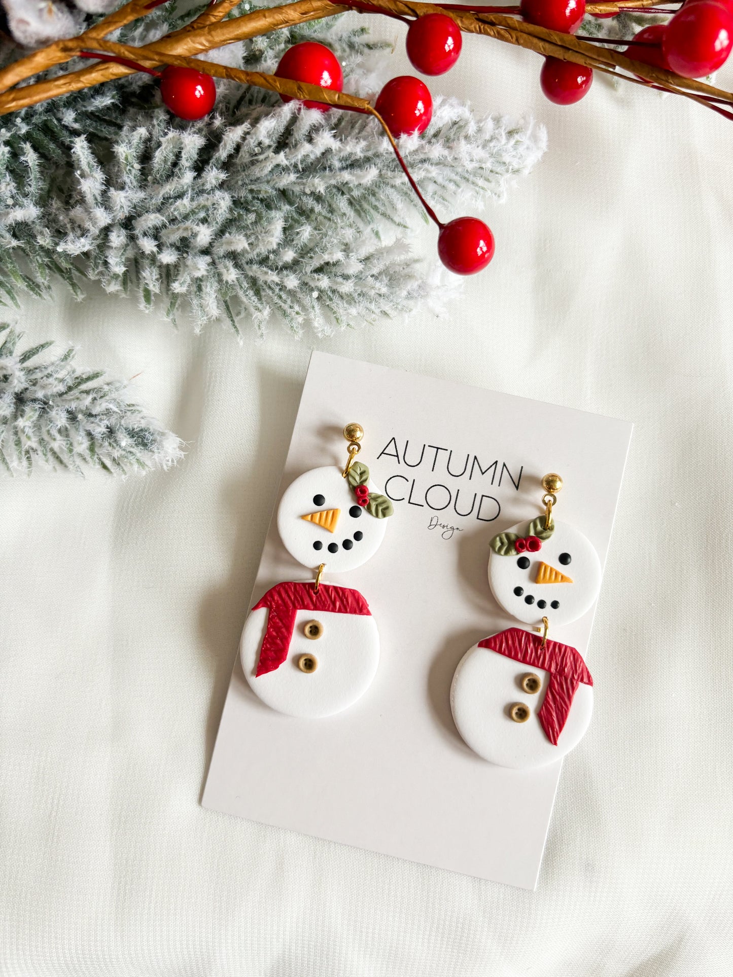 Snowmen Dangles