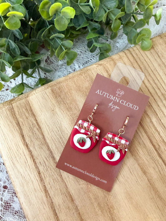 Strawberry Jam Dangles