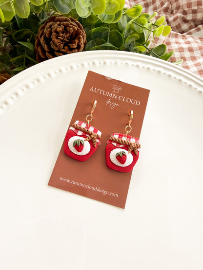 Strawberry Jam Dangles