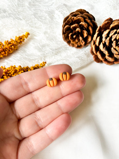 Tiny Mushroom and Pumpkin Stud Pack