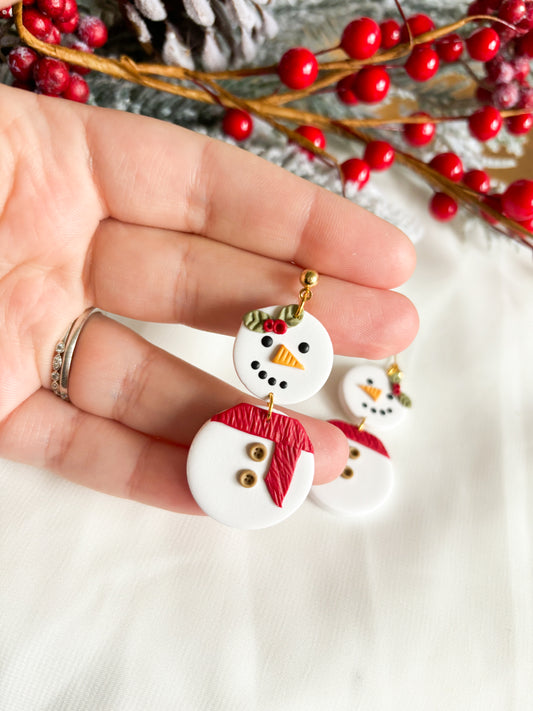 Snowmen Dangles