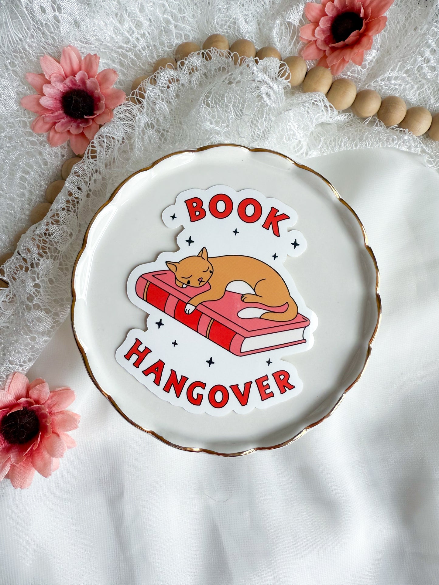 Book Hangover Sticker