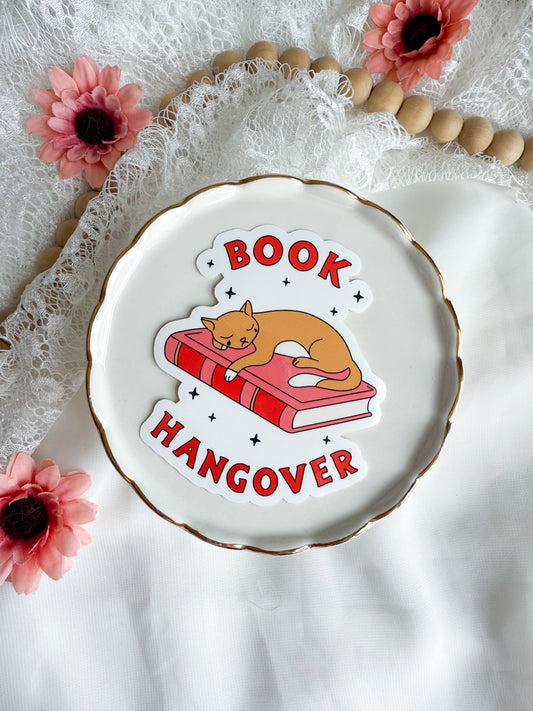 Book Hangover Sticker