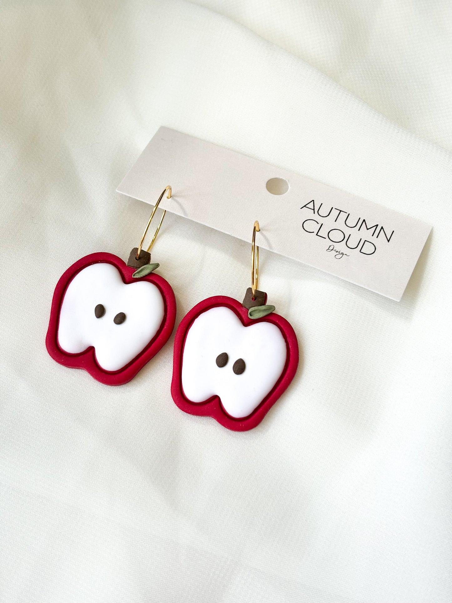 Apple Halves Hoops