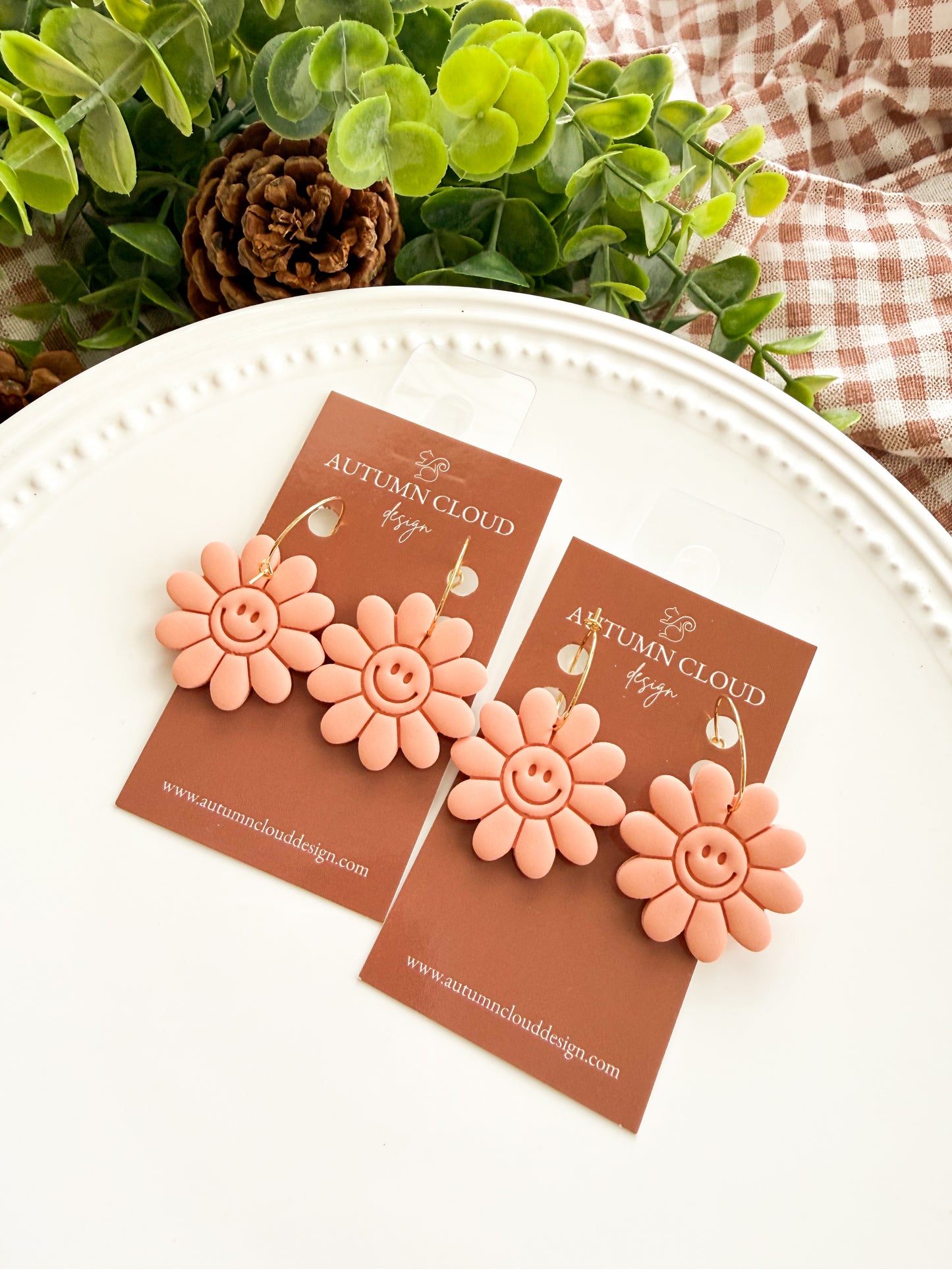 Happy Floral Hoops