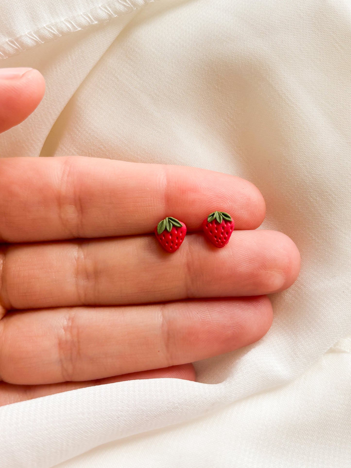 Tiny Strawberry Studs