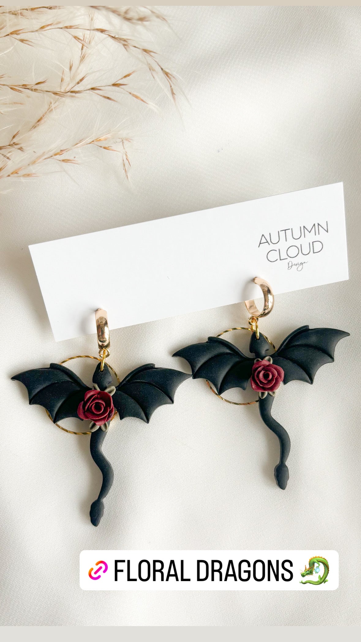 Dragon Dangle Earrings