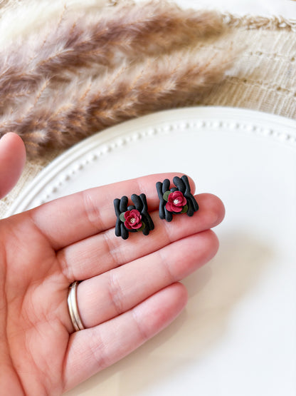 Oversized Spider Stud Earrings