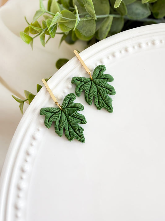 Monstera Leaf Dangles
