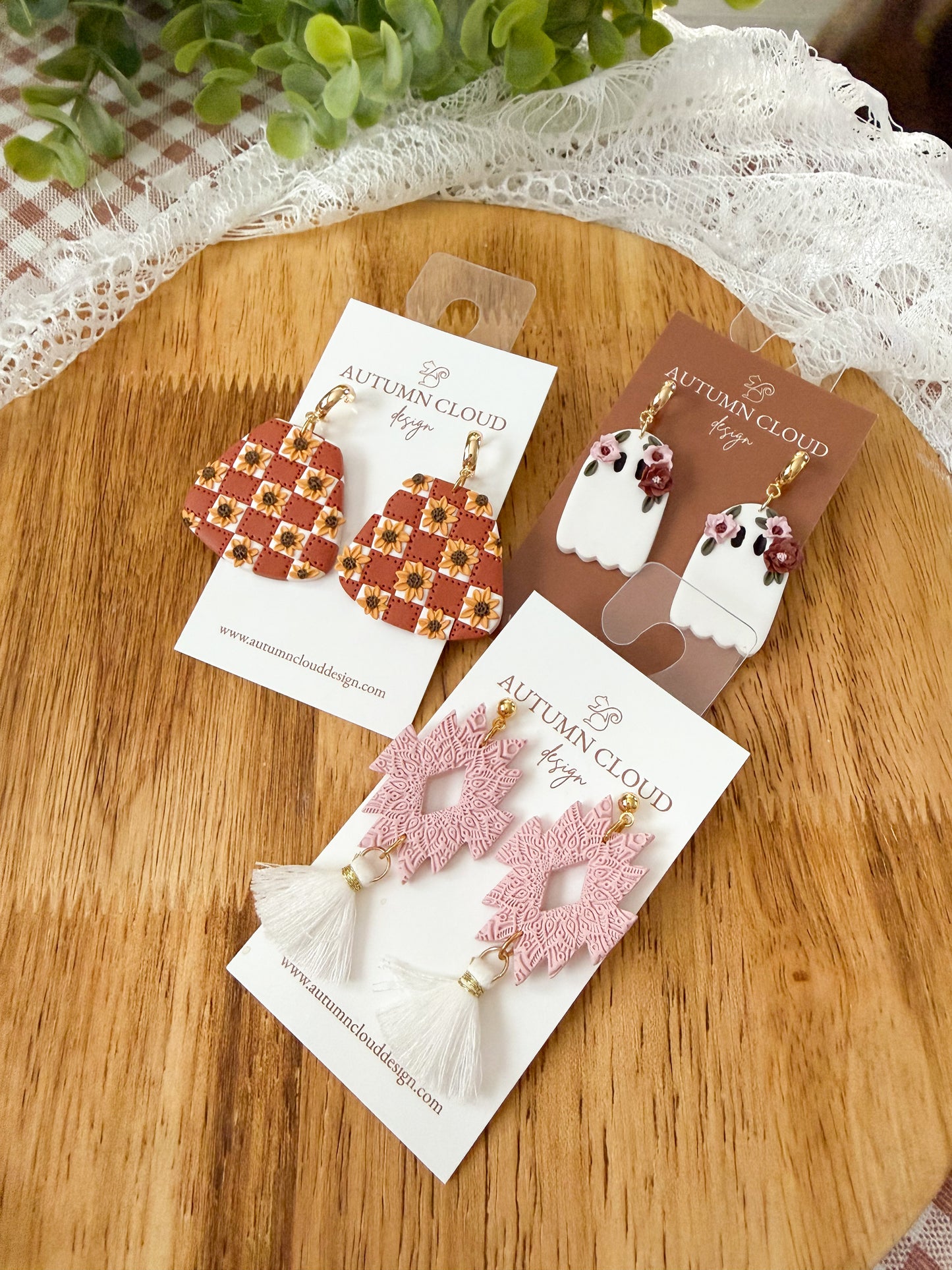 Various Polymer Clay Earrings