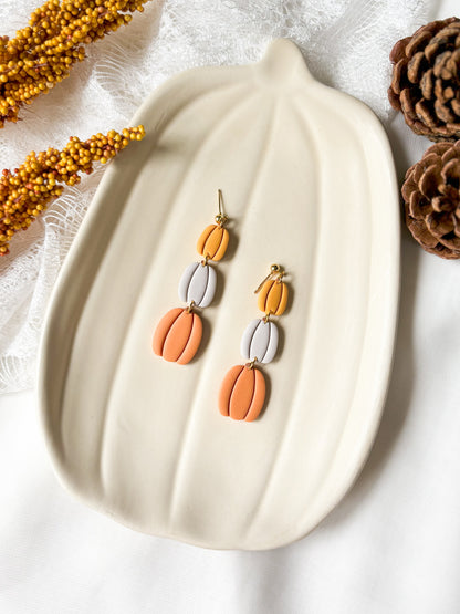 Pumpkin Trio Earrings - Multiple Variations