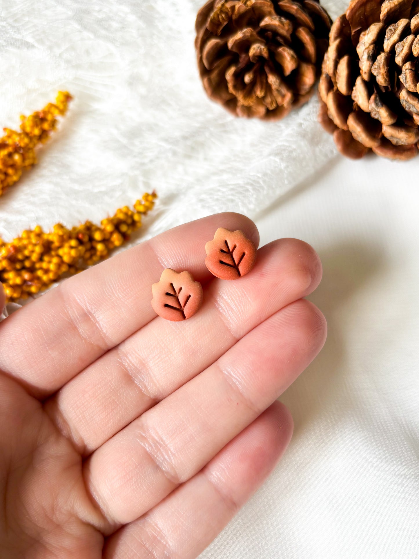 Tiny Fall Leaves and Football Stud Pack