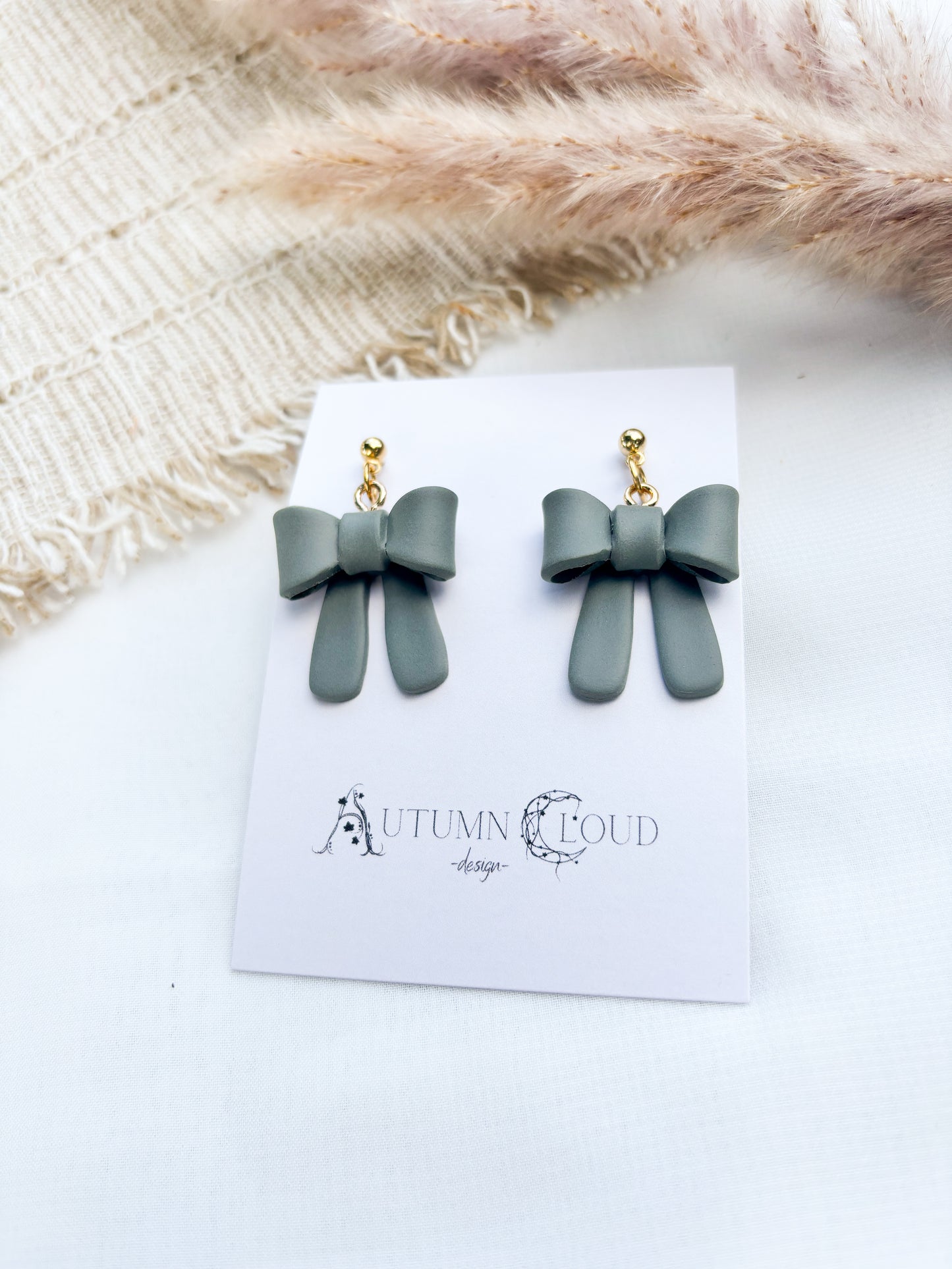 Cute Bow Dangle Earrings