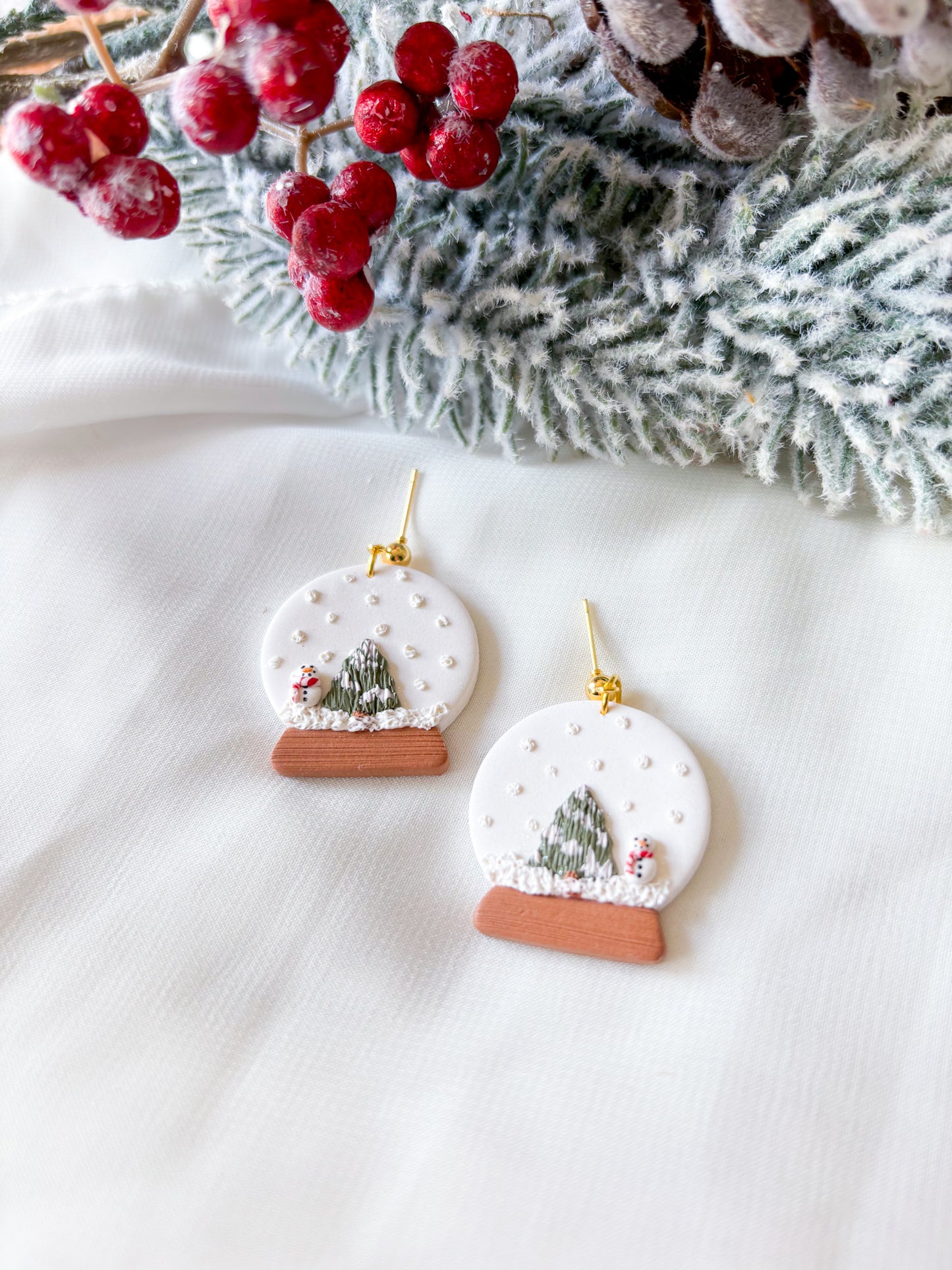 Christmas Snow Globe Dangles