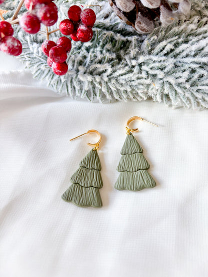 Christmas Tree Earrings